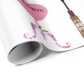 Aangepaste  naaivariatie cadeaupapier (Rol Hoek)