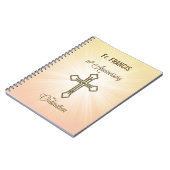 Aangepaste naam, 10e Jubileum van Ordination Notitieboek (Linkerzijde)