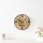 Aangepaste naam aangepast netball ronde klok (Huis)