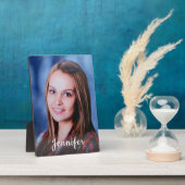 Aangepaste naam Aangepaste foto Fotoplaat (Zijkant)