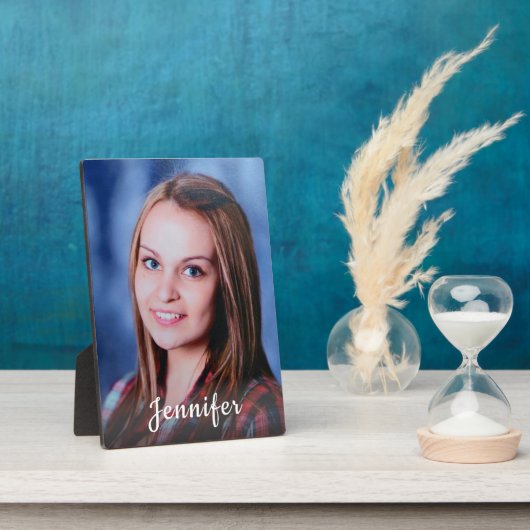 Aangepaste naam Aangepaste foto Fotoplaat (Zijkant)