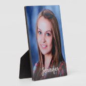 Aangepaste naam Aangepaste foto Fotoplaat (Zijkant)