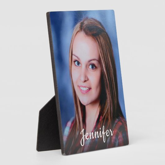 Aangepaste naam Aangepaste foto Fotoplaat (Zijkant)