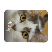 Aangepaste naam Aangepaste foto Magneet (Horizontaal)