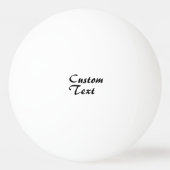 Aangepaste naam Aangepaste tekst Pingpongballen (Voorkant)
