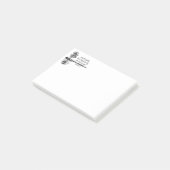 Aangepaste naam Aanmoedigings Schrift Ps 1:3 Post-it® Notes (Schuin)