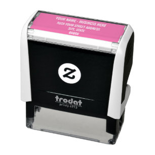 Aangepaste naam Adres Zelfinkting Stempel Kies Kle