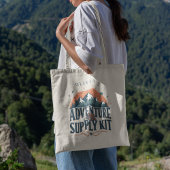 Aangepaste naam Adventure Supply Kit - Leuk Tote Bag