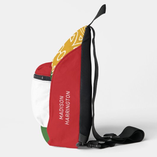 Aangepaste naam Afrika Sling Bag (Rechts)