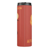 Aangepaste naam Afrika Thermosbeker (Achterkant)