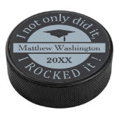 Aangepaste naam afstuderen & hockey puck (3/4)