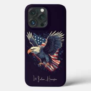 Aangepaste naam American Eagle iPhone 13 Pro Hoesje