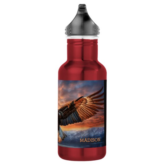 Aangepaste naam American Eagle Waterfles (Rechts)