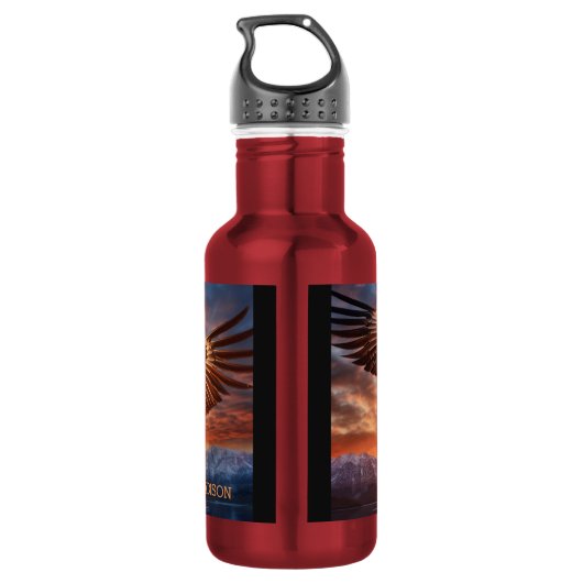 Aangepaste naam American Eagle Waterfles (Achterkant)