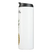 Aangepaste naam anananassolliefhebbers thermische  thermosbeker (Geroteerd rechts)