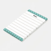 Aangepaste naam Anker Design Notitieblok Post-it® Notes (Schuin)