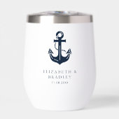 Aangepaste naam anker huwelijksboot (Voorkant)