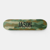 Aangepaste naam armo camouflage skateboard van cam (Horizontaal)
