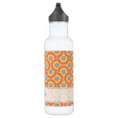 Aangepaste Naam Art Deco Egeïsche Zomer Radiant Ma Waterfles (Rechts)