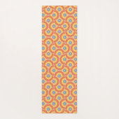 Aangepaste Naam Art Deco Egeïsche Zomer Radiant Ma Yogamat (Achterkant)