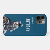 Aangepaste naam Astronaut - 'Ik heb meer ruimte no Case-Mate iPhone Case (Achterkant (horizontaal))