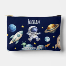 Aangepaste naam astronaut ruimte planeten terug na