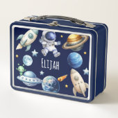 Aangepaste naam Astronaut Space Terug naar school (Voorkant)