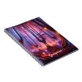 Aangepaste naam Autumnal Enchanted Whimsigoth Fore Notitieboek (Rechterzijde)