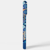 Aangepaste naam Azulejo Tegels Pattern Case-Mate iPhone Case (Achterkant / Rechts)