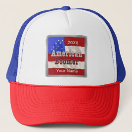 Aangepaste naam baby Boomer Trucker Pet