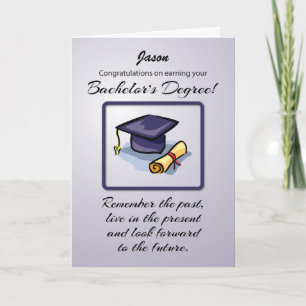 Aangepaste naam, Bachelors Degree Afstuderen Kaart