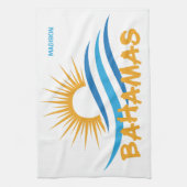 Aangepaste naam Bahama's Theedoek (Verticaal)