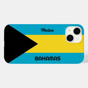 Aangepaste naam Bahamas-vlag Case-Mate iPhone 14 Hoesje