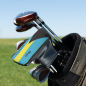 Aangepaste naam Bahamas-vlag Golfheadcover (Insitu)