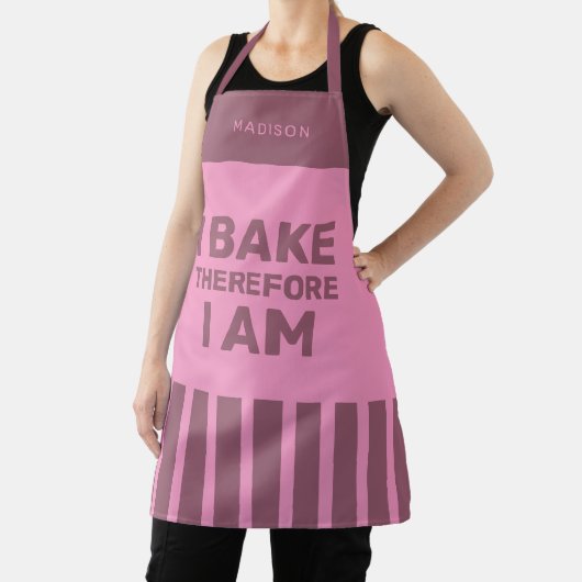 Aangepaste naam Baker's aprons Schort (Insitu)