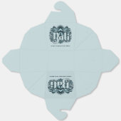 Aangepaste naam Bali Bedankdoosjes (Ongevouwen)