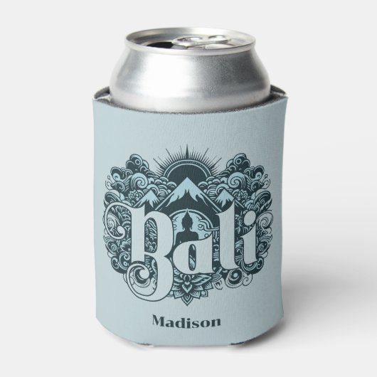 Aangepaste naam Bali Blikjeskoeler (Blikje Voorkant)
