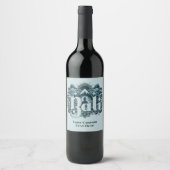 Aangepaste naam Bali Wijn Etiket (Voorkant)
