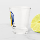 Aangepaste naam Barbados Love Shot Glas (Rechts)