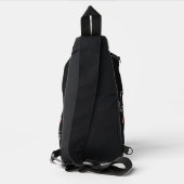 Aangepaste naam Baseball Sling Bag (Achterkant)