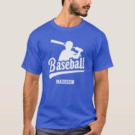 Aangepaste naam Baseball T-shirt