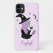 Aangepaste naam Basic Witch Case-Mate iPhone Case (Achterkant)
