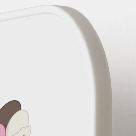 Aangepaste naam "Beach Macaw" Pickleball Paddle (Links Detail)