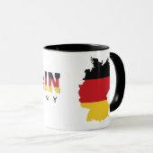 Aangepaste naam Berlijn Duitsland Mok (Voorkant rechts)