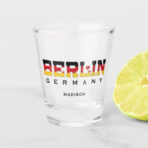 Aangepaste naam Berlijn Duitsland Shot Glas