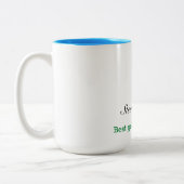 Aangepaste naam Beste Golfer Coffee-Mok Tweekleurige Koffiemok (Links)