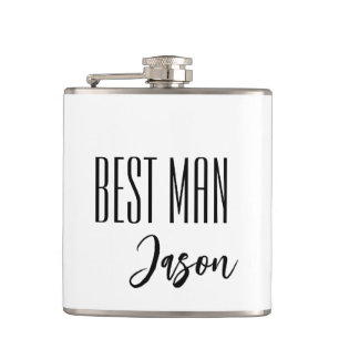 Aangepaste naam Beste Man Flask Heupfles