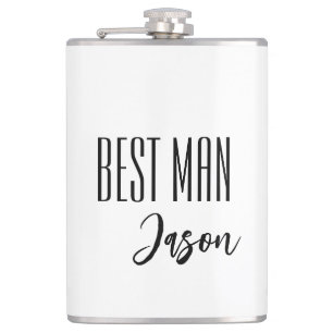 Aangepaste naam Beste Man Flask Heupfles