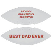 Aangepaste naam Beste vader ooit Kinder namen American Football (Panelen)