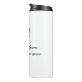 Aangepaste naam Beste vader Thermal Tumbler Thermosbeker (Geroteerd rechts)